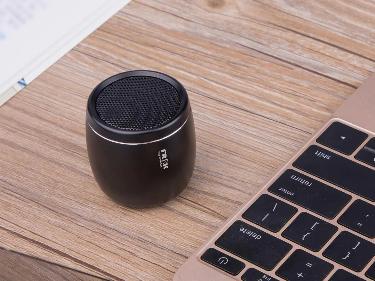 iWalk Frek Tws Bluetooth Mini Speaker - Black - Tashqila iWalk Frek Tws Bluetooth Mini Speaker - Black - Tashqila